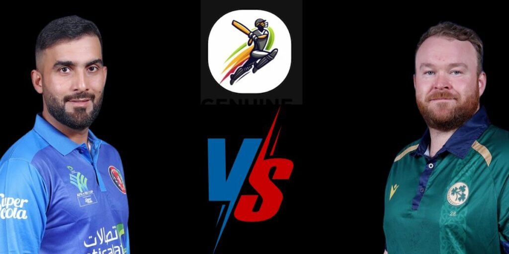 Ireland vs Afghanistan 1st ODI